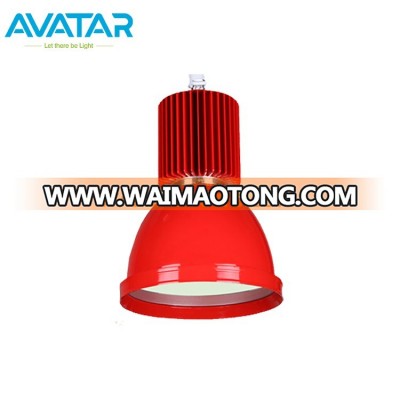 Hotsale hign lumen superbright pink and red emitting color meat food fresh led high bay fresh light fixture